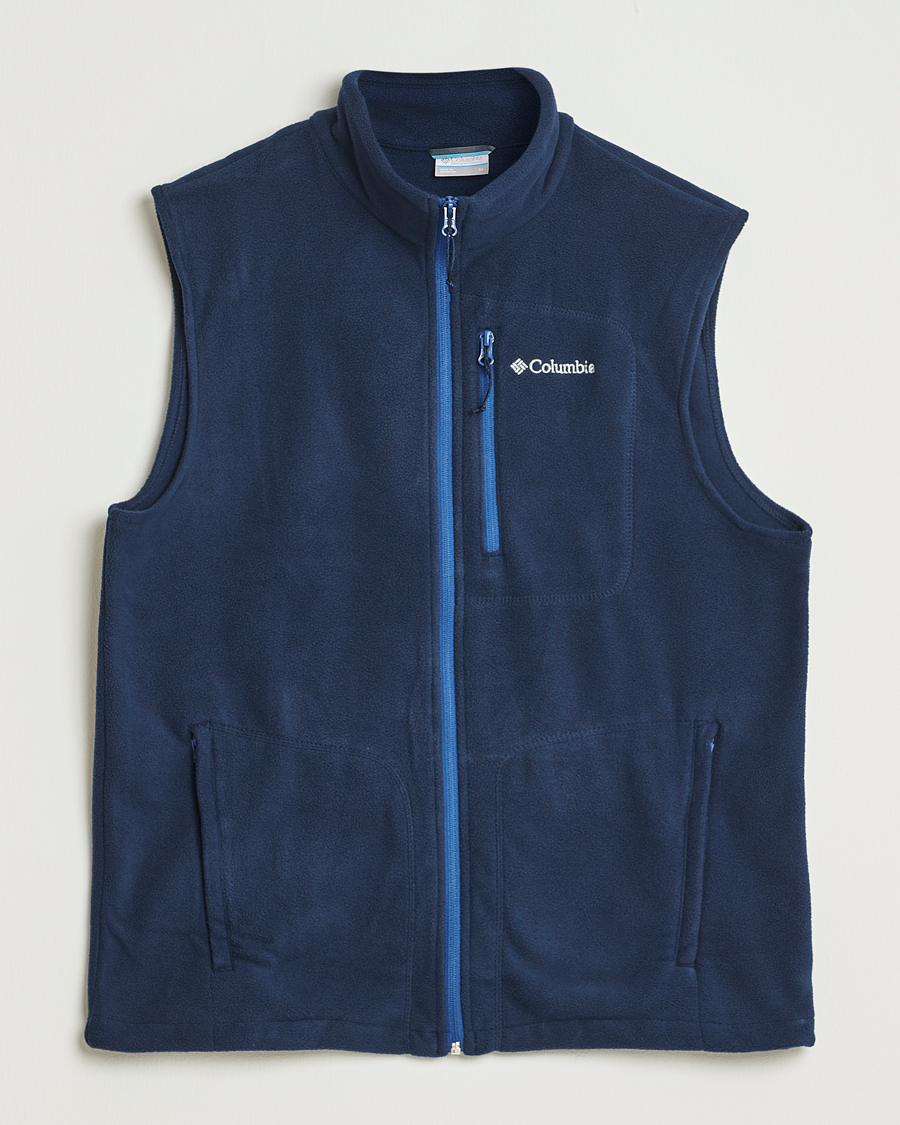 Herren | Pullover | Columbia | Fast Trek Full Zip Fleece Vest Collegiate Navy