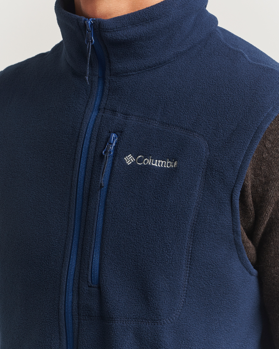 Herren | Pullover | Columbia | Fast Trek Full Zip Fleece Vest Collegiate Navy