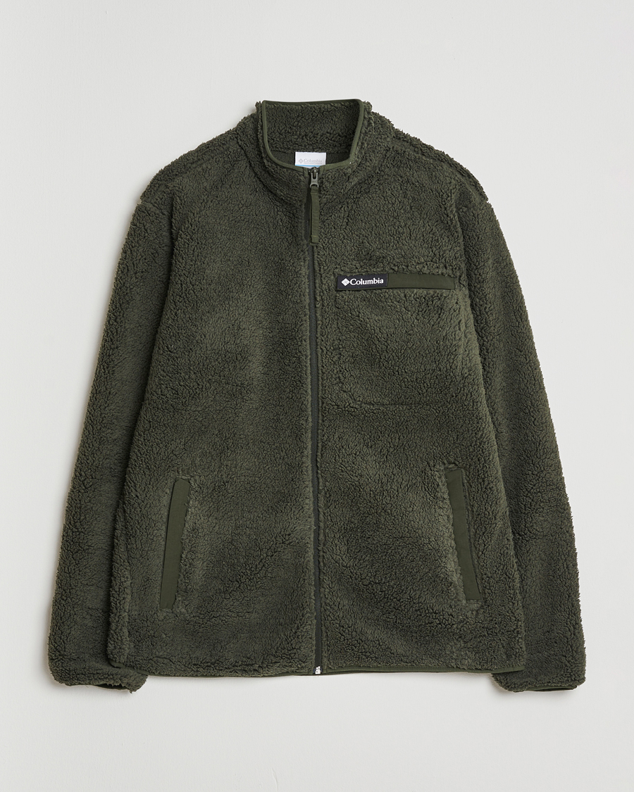 Herren | Pullover | Columbia | Rugged Ridge High Pile Full Zip Greenscape