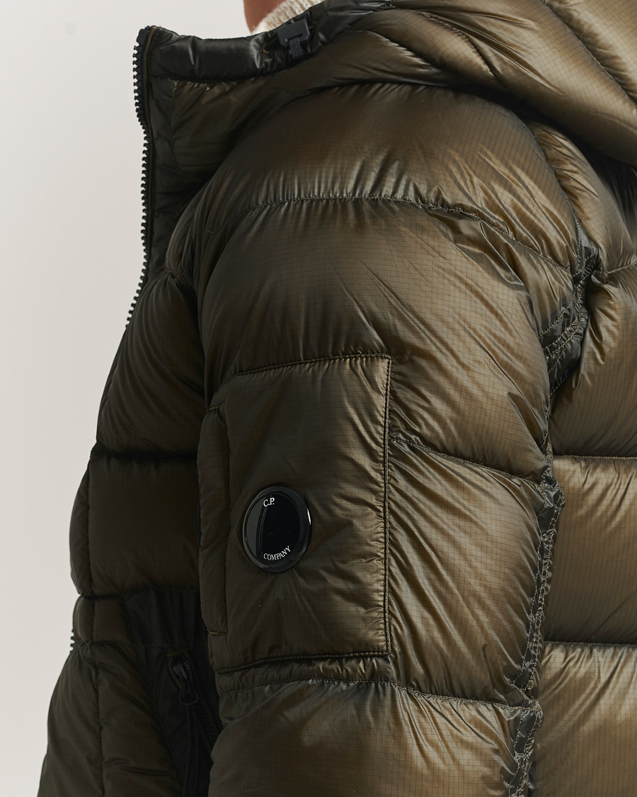 Herren | Jacken | C.P. Company | DD Shell Padded Hood Jacket Dark Green