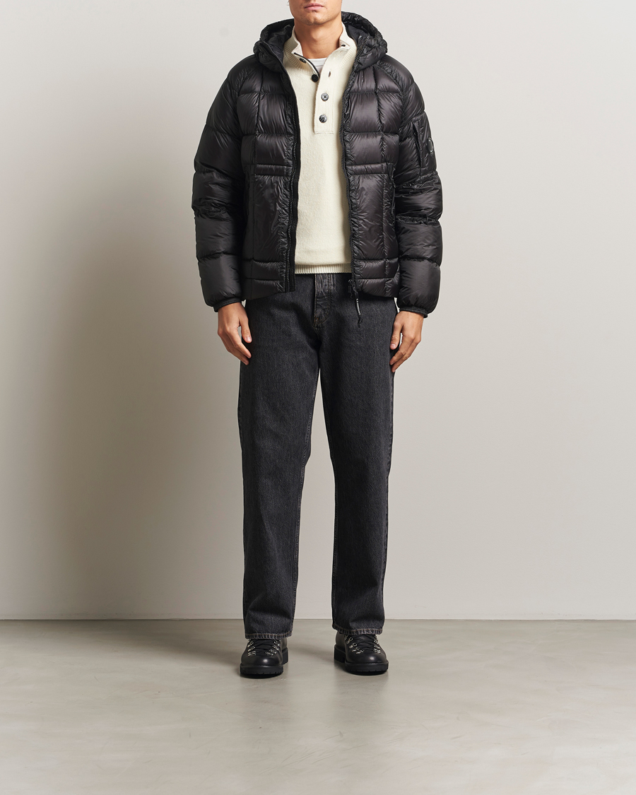 C.P. Company DD Shell Padded Hood Jacket Black bei Care of Carl