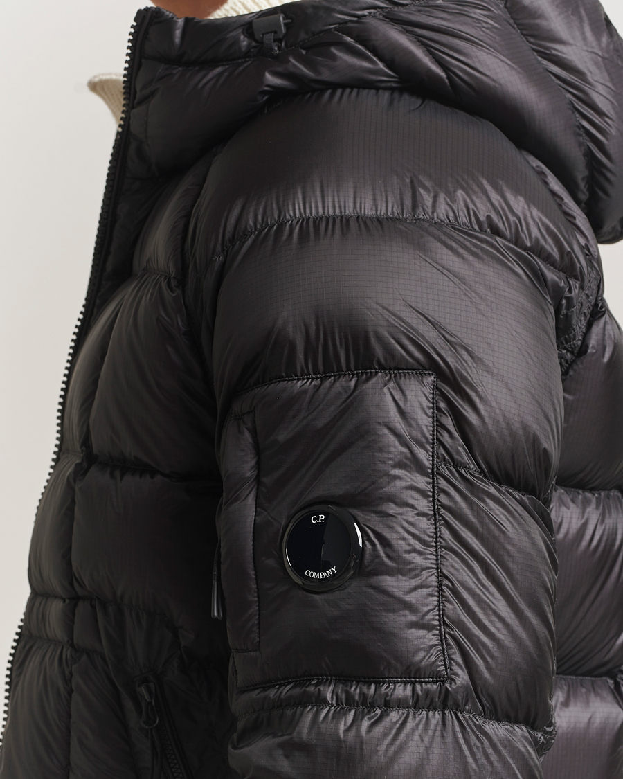 C.P. Company DD Shell Padded Hood Jacket Black bei Care of Carl