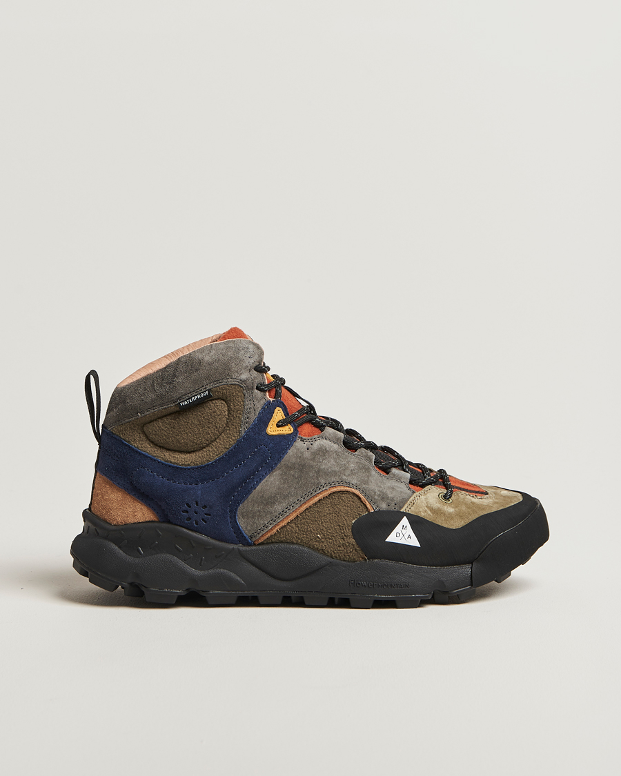 Herren | Flower Mountain Back Country Mid Suede/Leather Sneaker Multi | Flower Mountain | Back Country Mid Suede/Leather Sneaker Multi