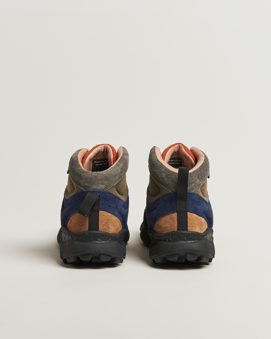 Herren | Flower Mountain Back Country Mid Suede/Leather Sneaker Multi | Flower Mountain | Back Country Mid Suede/Leather Sneaker Multi