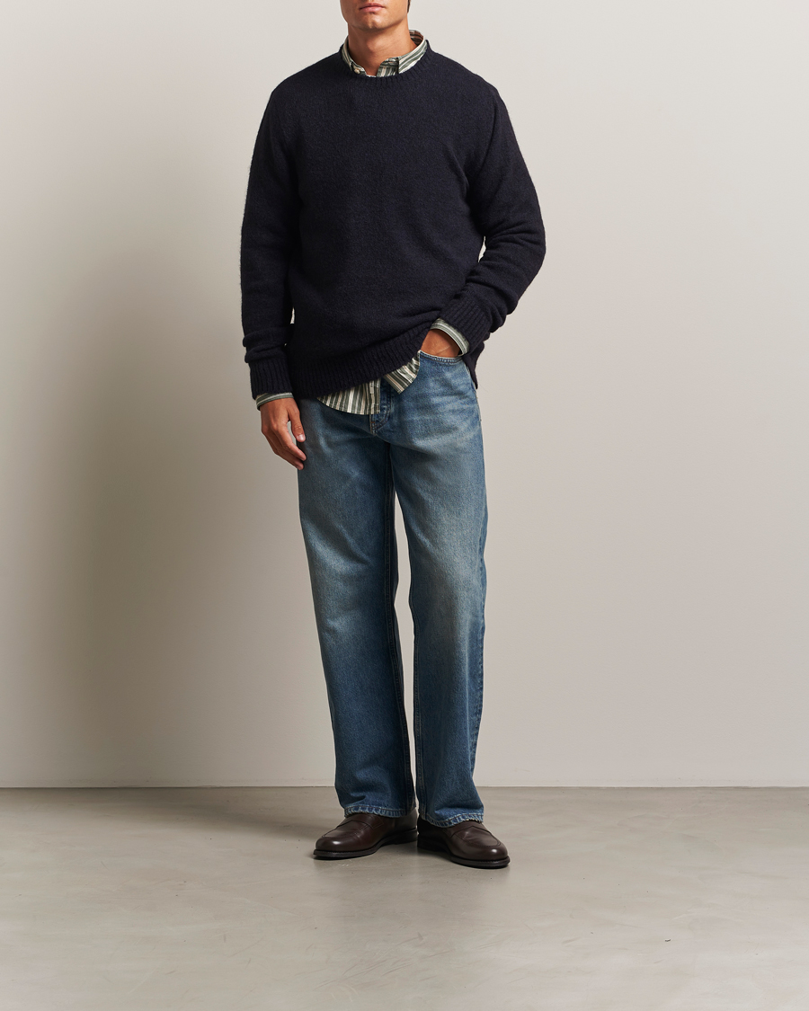 Herren | Pullover | Forét | Alpine Alpaca Knit Navy