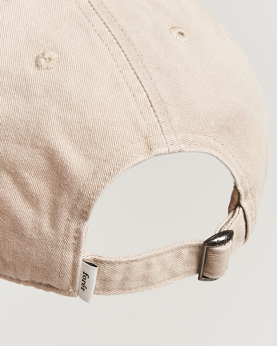 Herren | Forét Flag Washed Cap Khaki | Forét | Flag Washed Cap Khaki