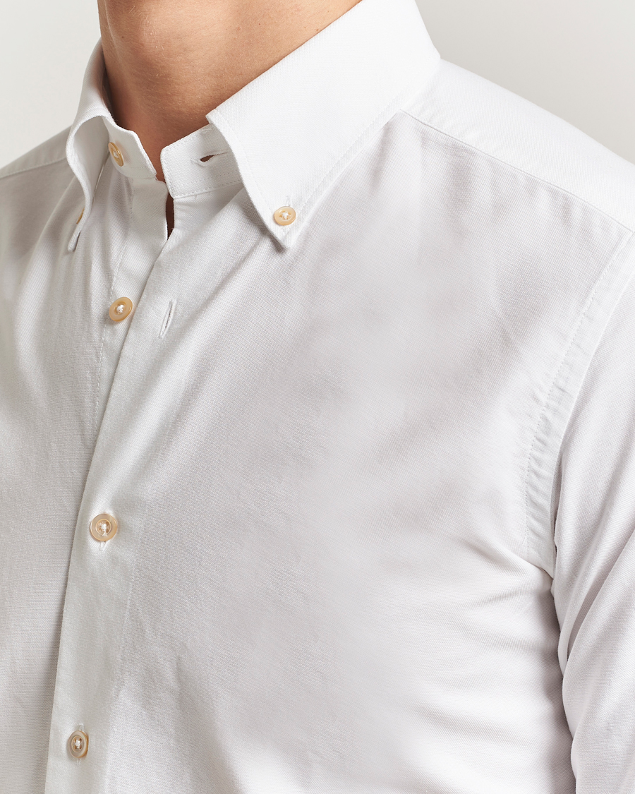 Herren | Hemden | Grigio | Oxford Button Down Shirt White