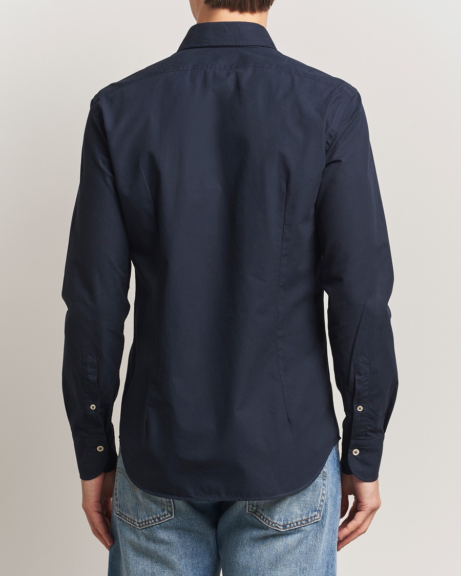 Herren | Hemden | Grigio | Cotton Twill Shirt Navy