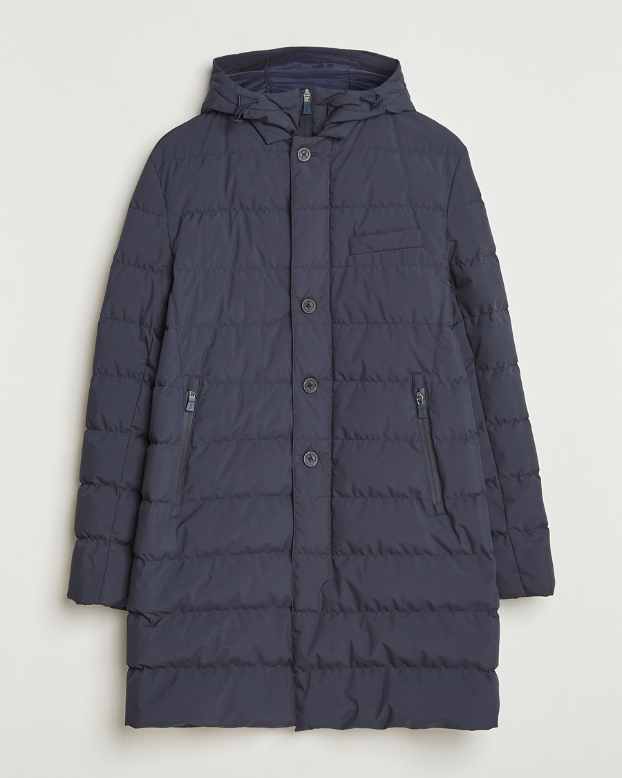 Herren | Jacken | Herno | Waterproof Down Coat Navy
