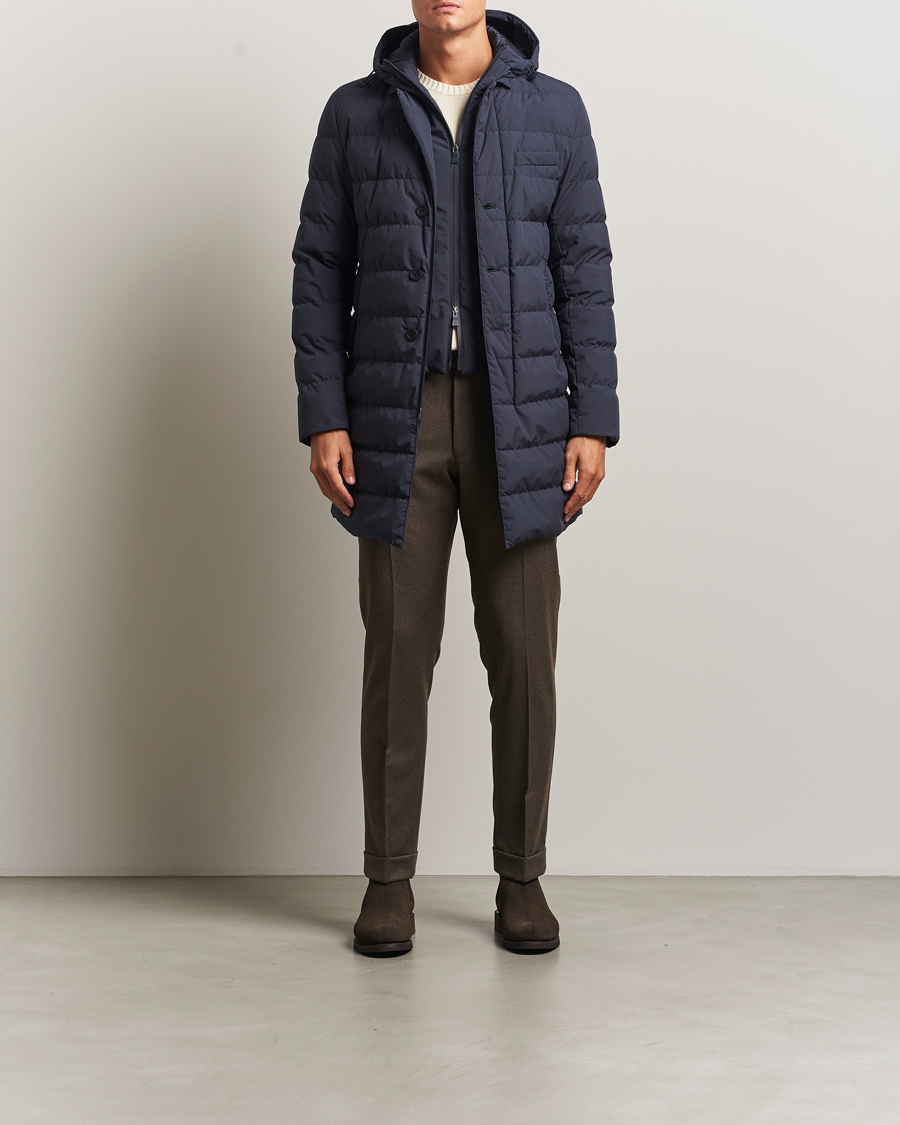 Herren | Jacken | Herno | Waterproof Down Coat Navy