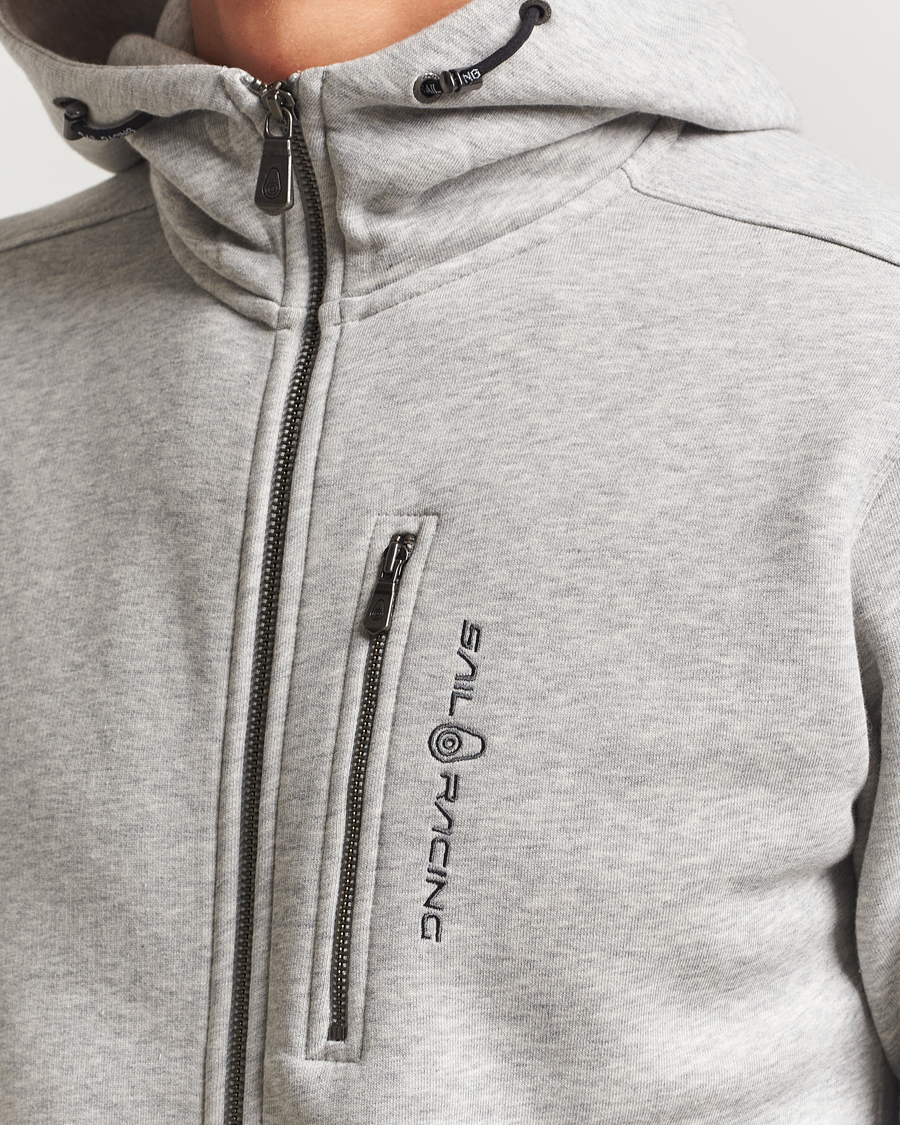 Herren | Pullover | Sail Racing | Bowman Full Zip Hoodie Grey Melange