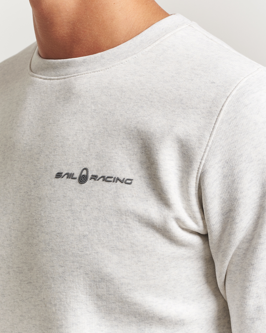Herren | Pullover | Sail Racing | Bowman Crew Neck Sweatshirt Light Grey Melange