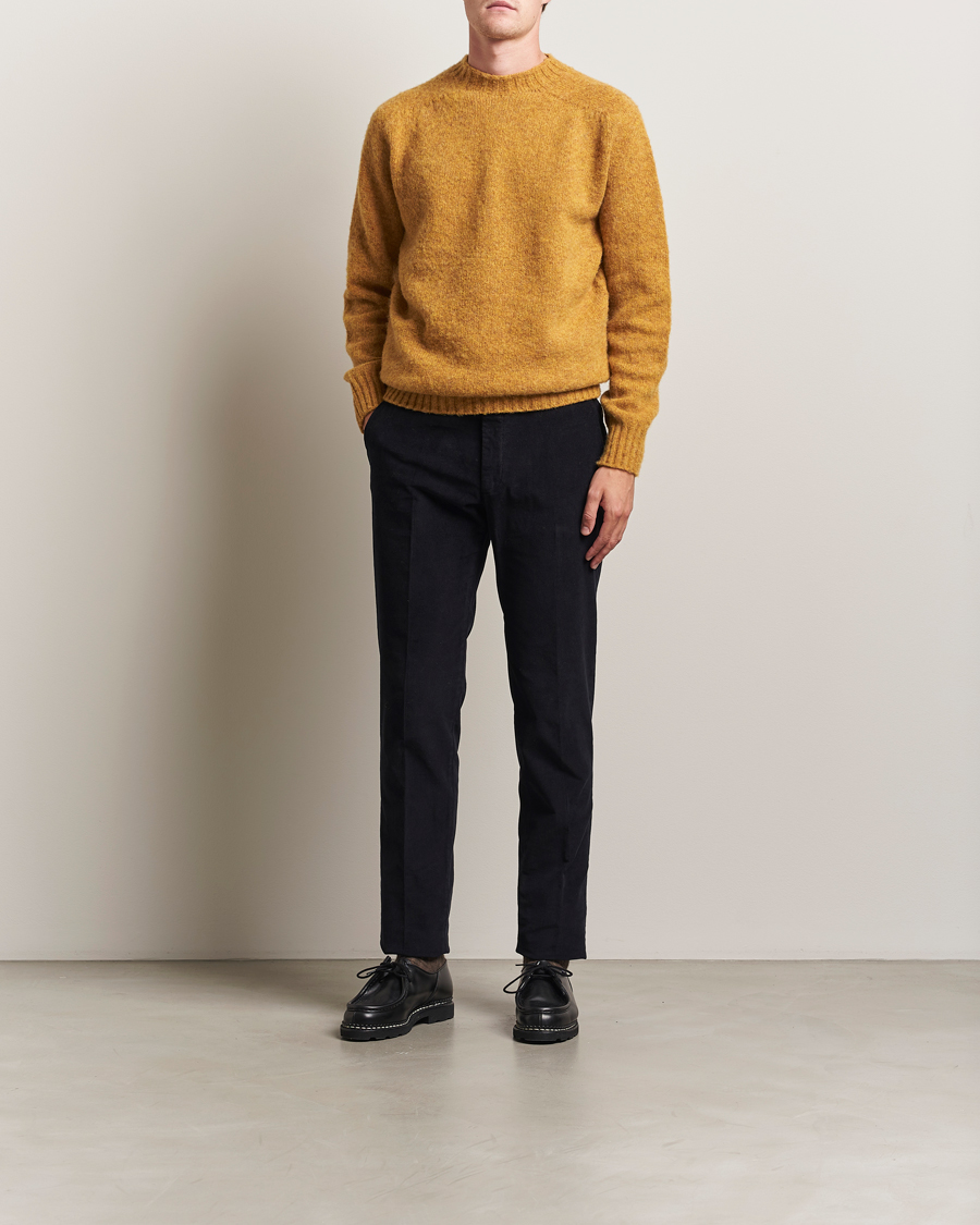 Herren | Hosen | Incotex | Slim Fit Baby Corduroy Trousers Navy
