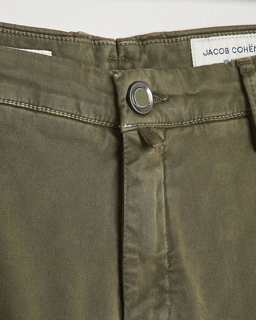 Herren | Hosen | Jacob Cohën | Bobby Cotton Chinos Green