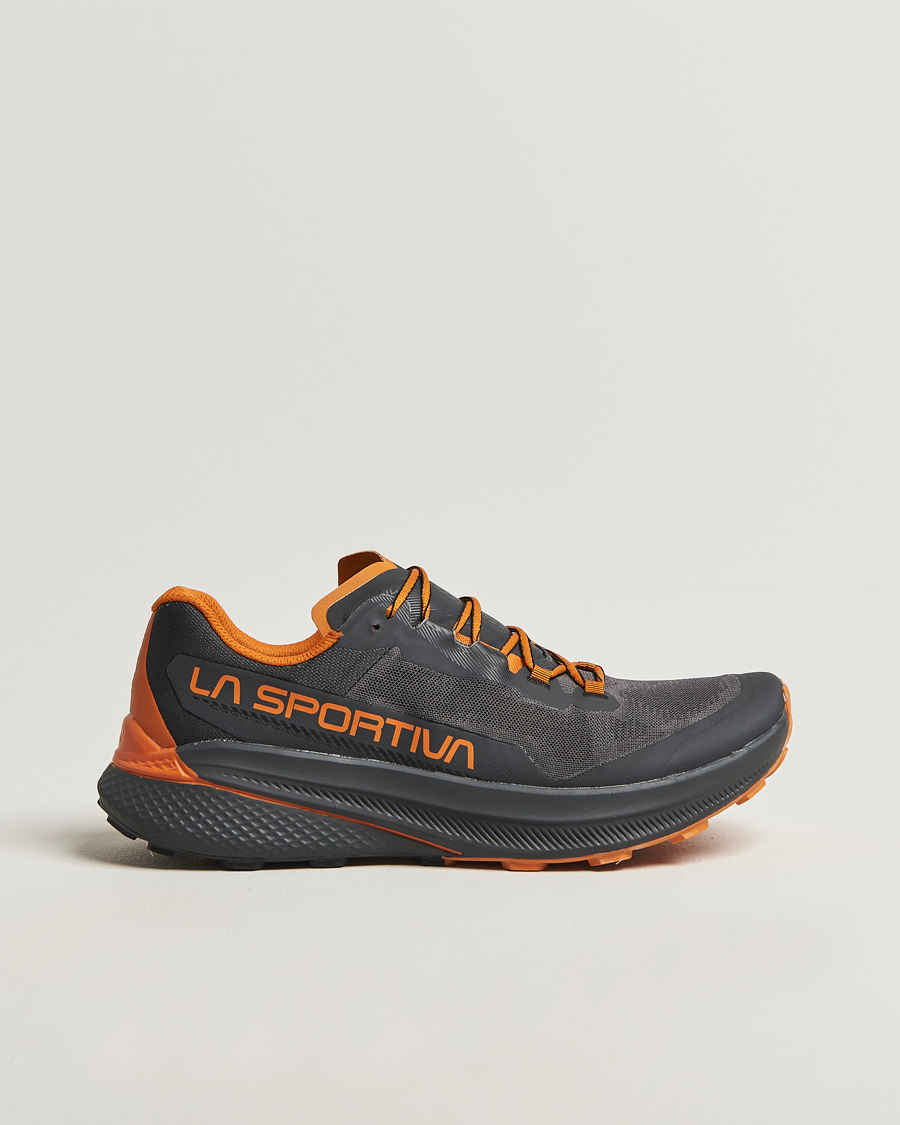Herren | Trail Sneaker | La Sportiva | Prodigio Trail Run Sneakers Carbon/Marmalade