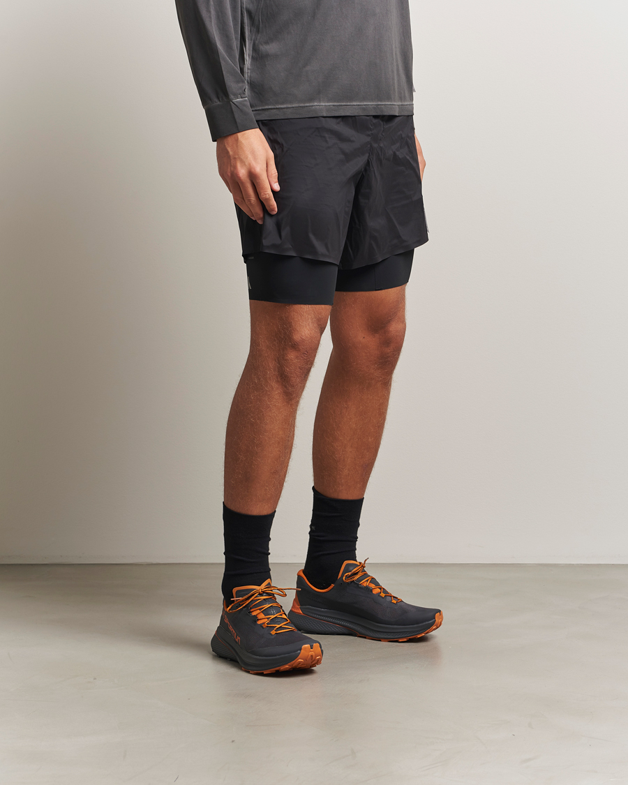 Herren | Trail Sneaker | La Sportiva | Prodigio Trail Run Sneakers Carbon/Marmalade
