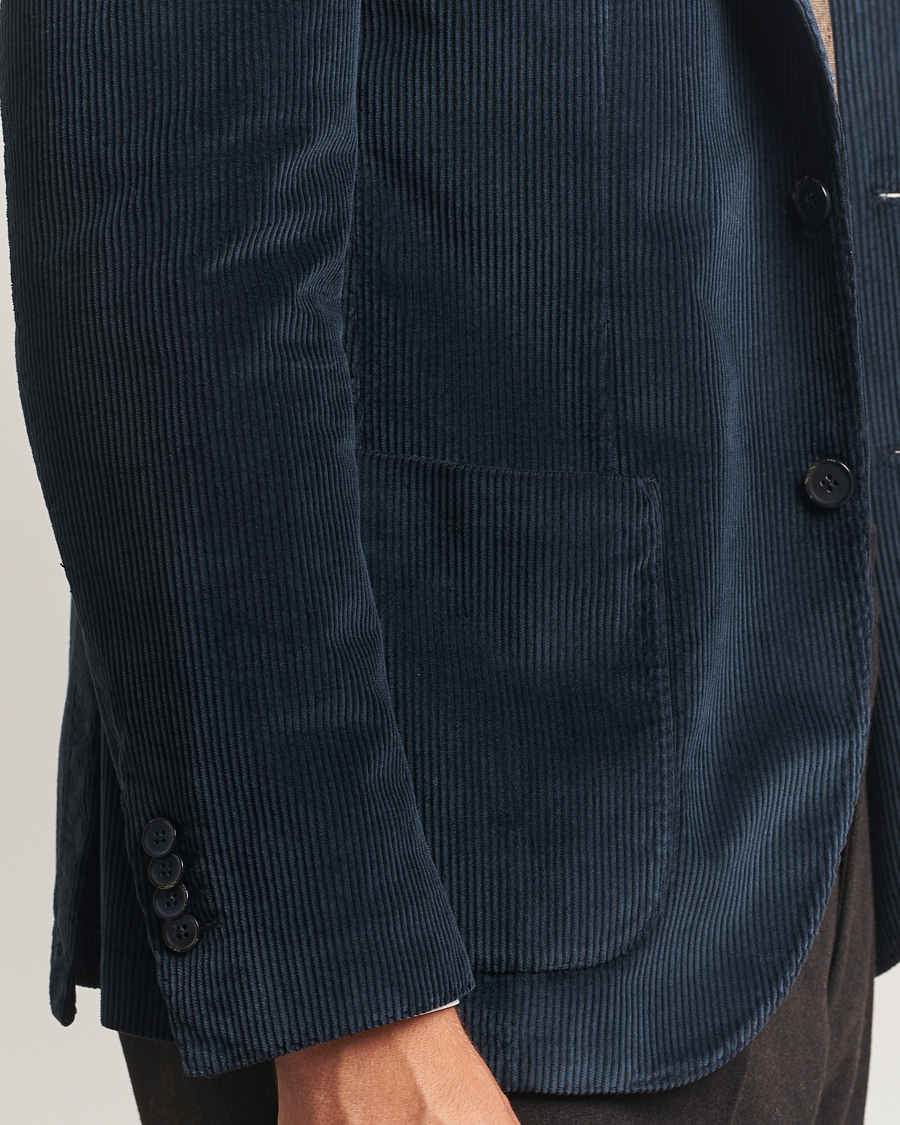Herren | Sakkos | L.B.M. 1911 | Jack Corduroy Blazer Navy