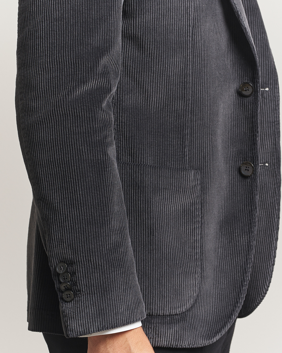 Herren | Sakkos | L.B.M. 1911 | Jack Corduroy Blazer Dark Grey