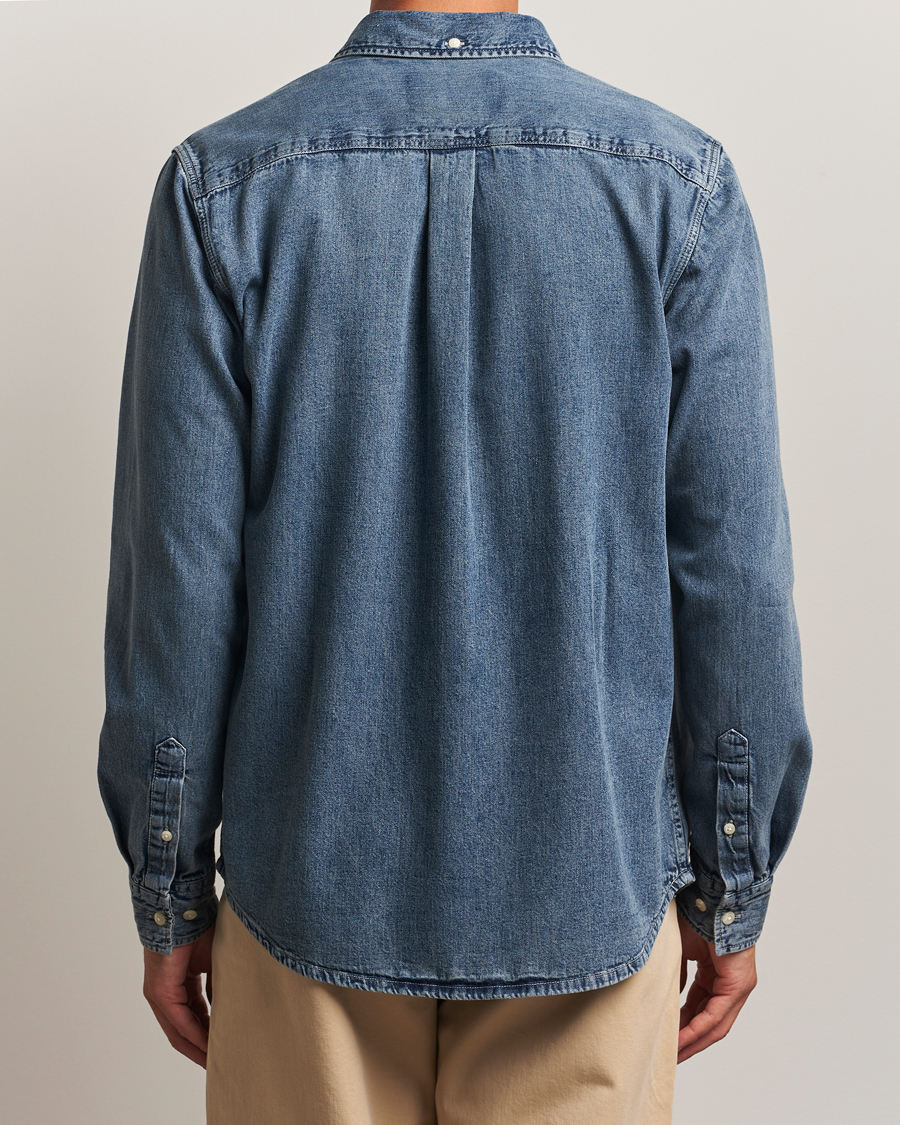 Herren | Hemden | LES DEUX | Konrad Denim Shirt Light Indigo