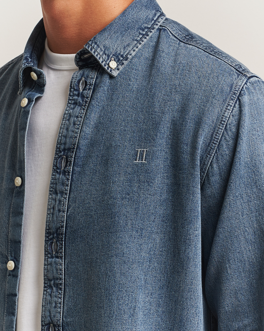 Herren | Hemden | LES DEUX | Konrad Denim Shirt Light Indigo