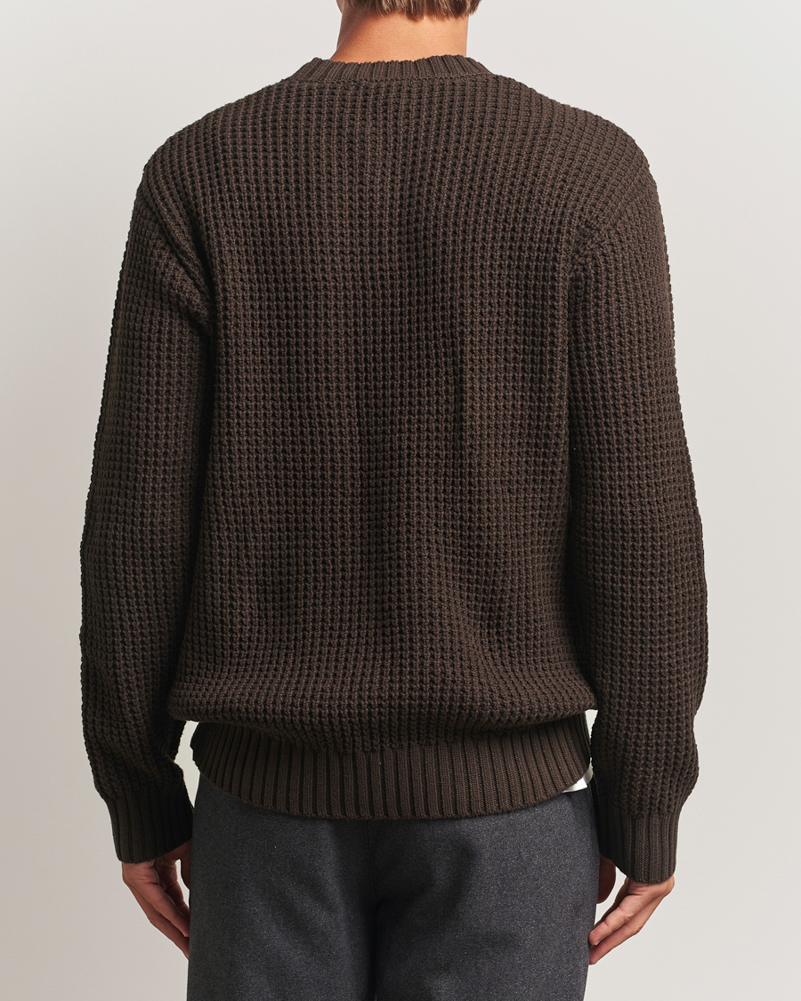 Herren | Pullover | LES DEUX | Alvin Cotton Waffle Crewneck Delicioso