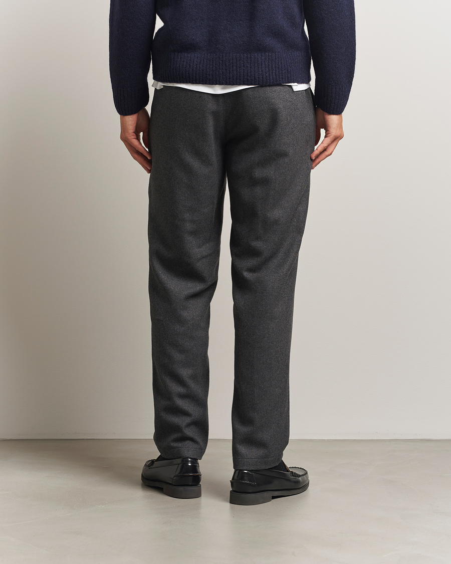 Herren | Hosen | LES DEUX | Como Reg Wool Pants Asphalt