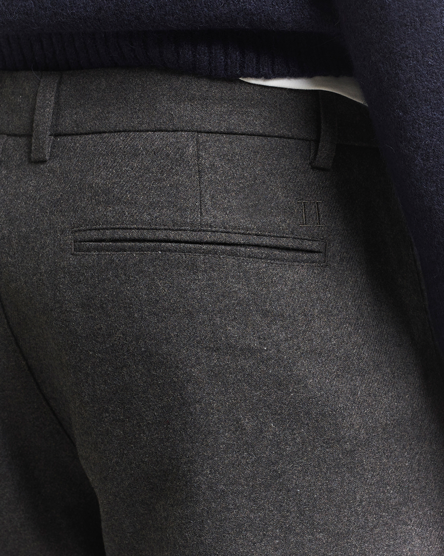 Herren | Hosen | LES DEUX | Como Reg Wool Pants Asphalt