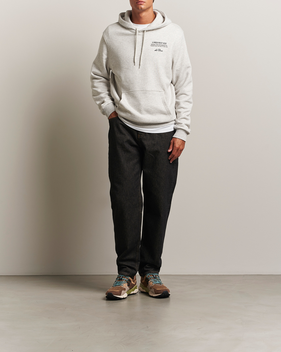 Herren | Pullover | LES DEUX | West Side Hoodie Snow Melange