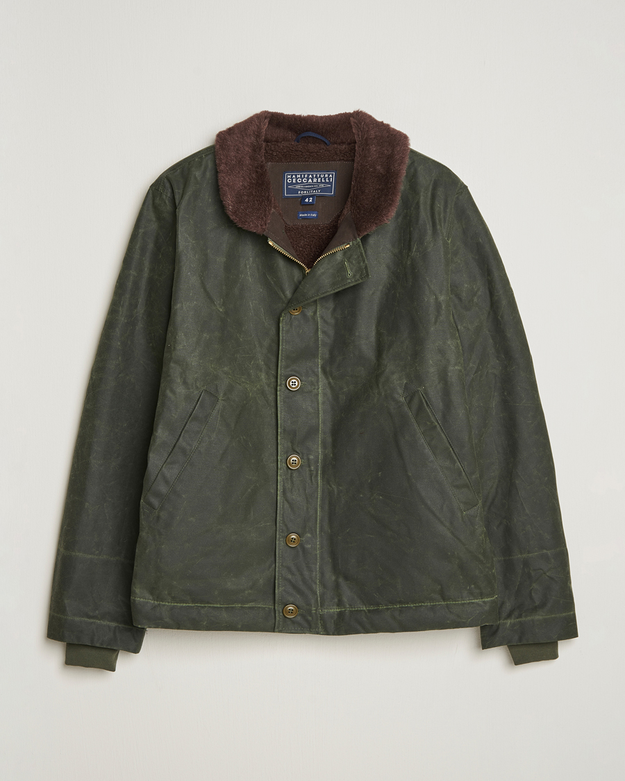 Herren | Jacken | Manifattura Ceccarelli | Deck Jacket Dark Green