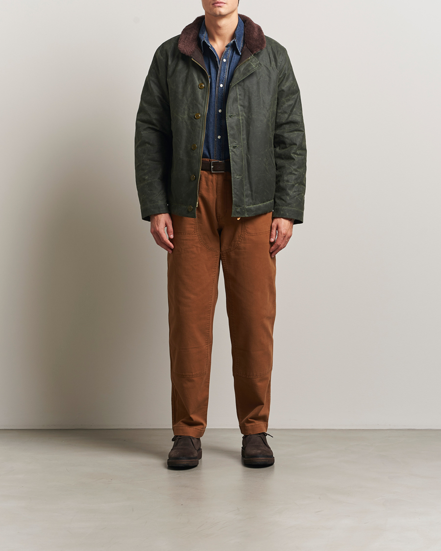 Herren | Jacken | Manifattura Ceccarelli | Deck Jacket Dark Green