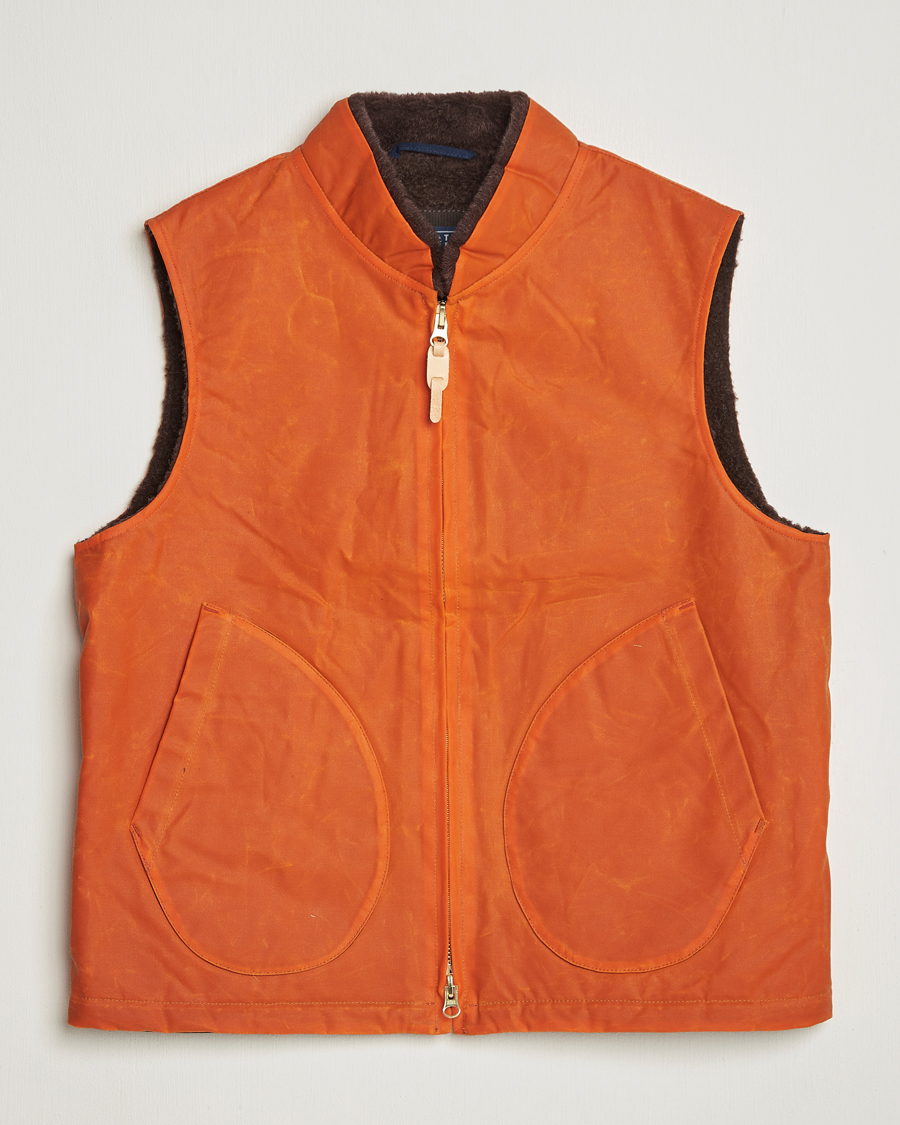 Herren | Jacken | Manifattura Ceccarelli | Mountain Vest Orange