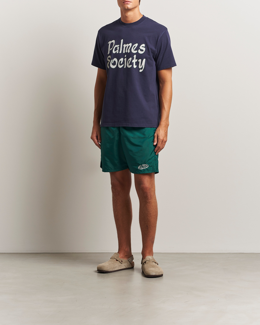Herren | Shorts | Palmes | Oval Tennis Shorts Dark Green