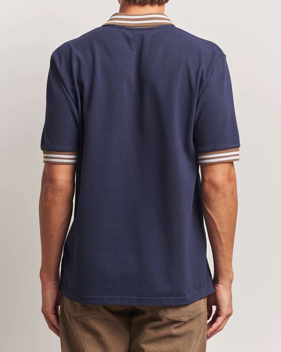 Herren | Poloshirts | Palmes | Oval Pique Polo Dark Blue