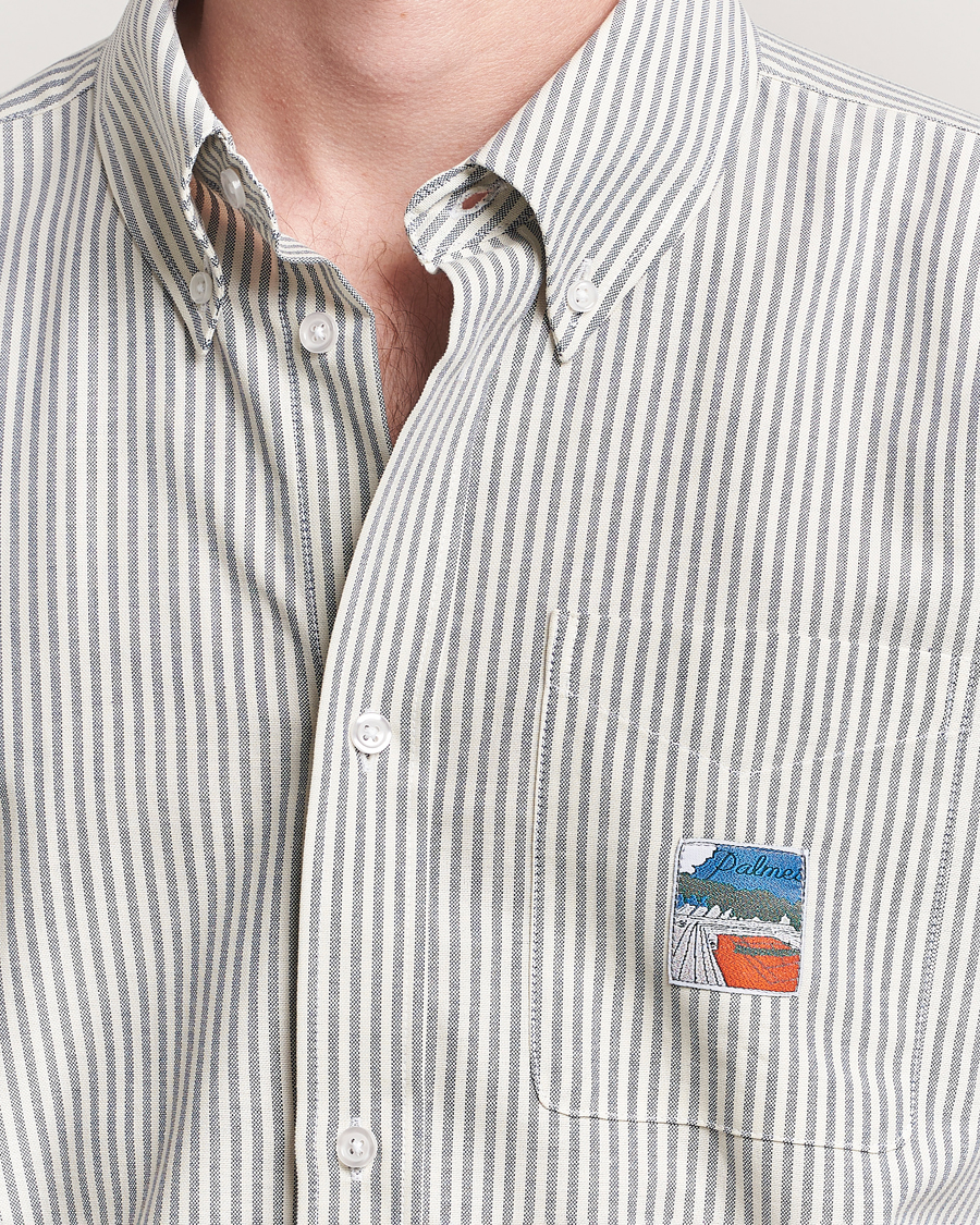 Herren | Hemden | Palmes | Deuce Oxford Shirt Light Blue Stripe