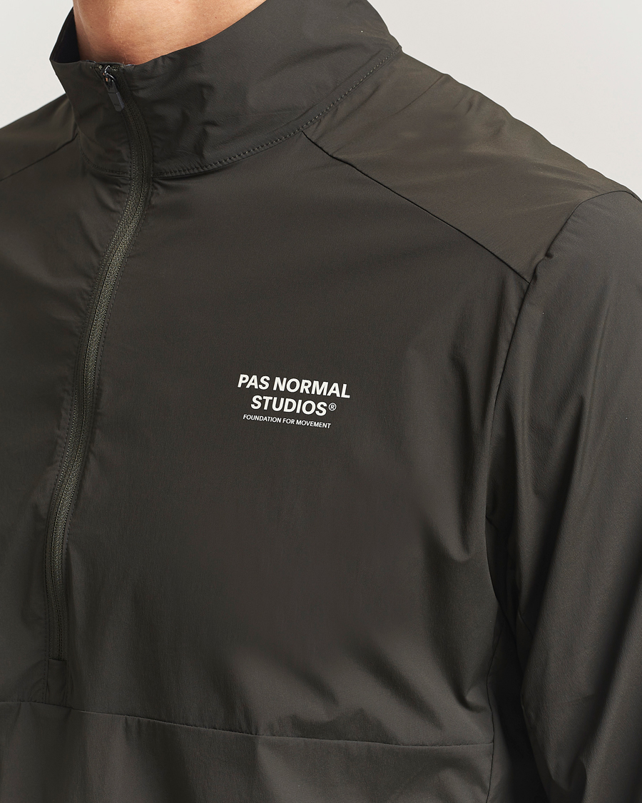 Herren | Jacken | Pas Normal Studios | Balance Half Zip Jacket Dark Olive