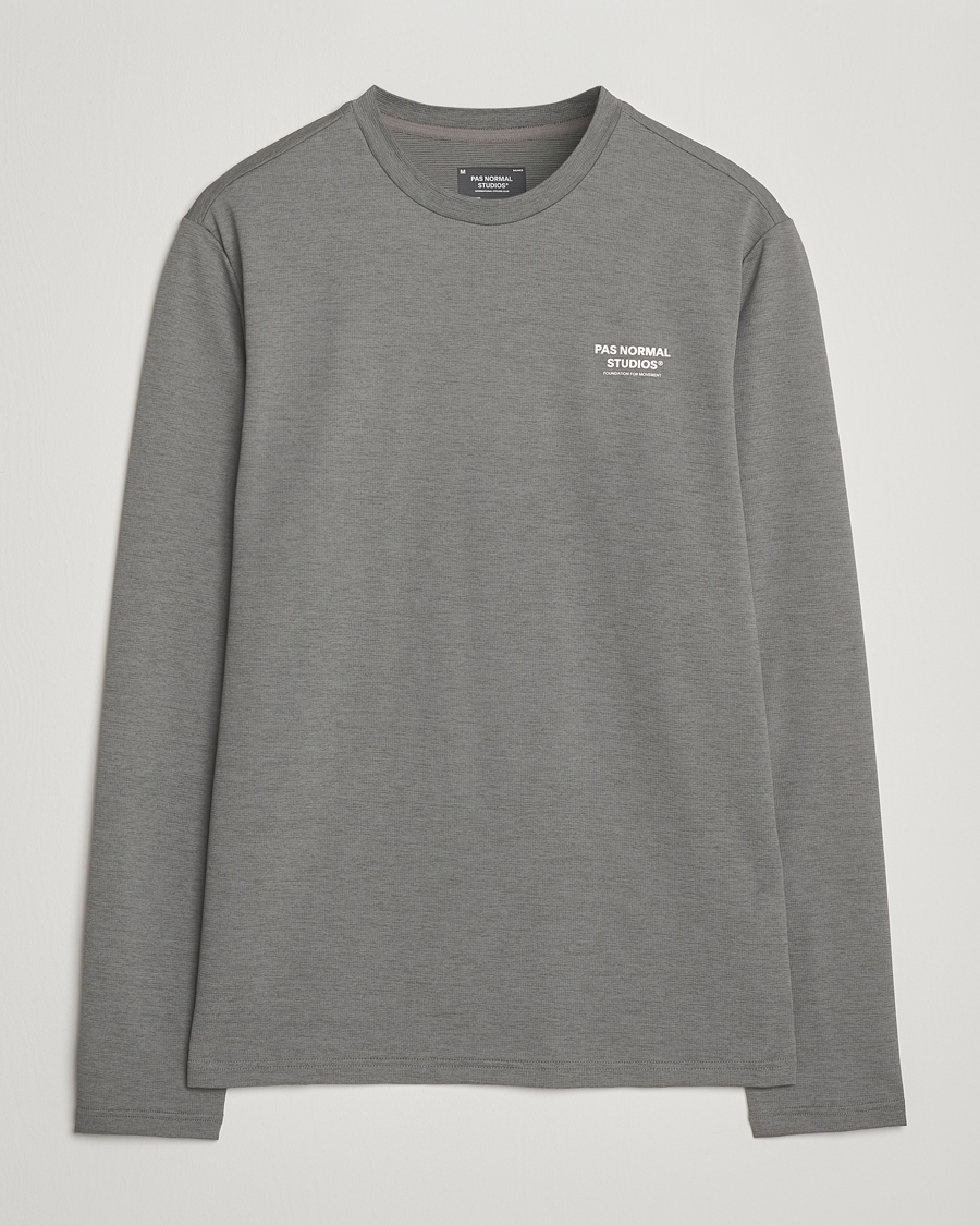 Herren | T-Shirts | Pas Normal Studios | Balance Long Sleeve T-Shirt Medium Grey