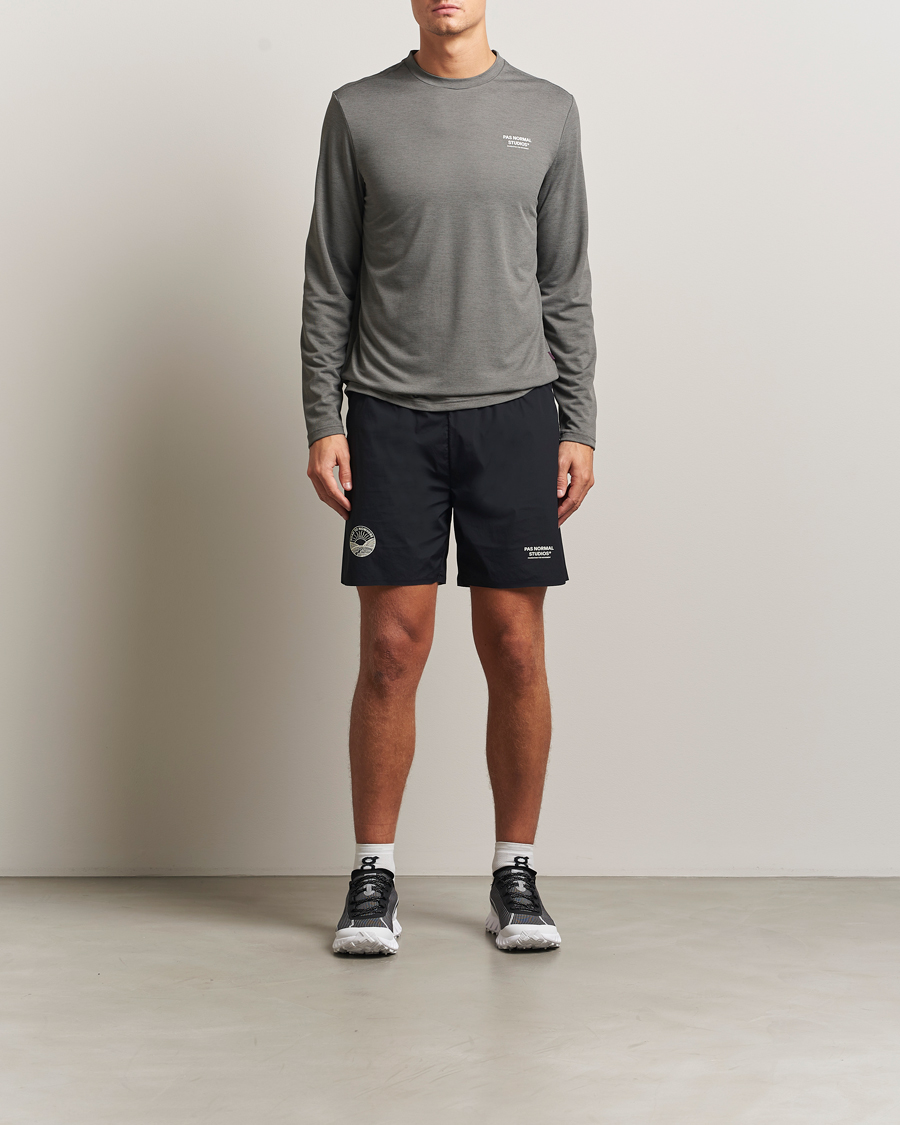 Herren | T-Shirts | Pas Normal Studios | Balance Long Sleeve T-Shirt Medium Grey