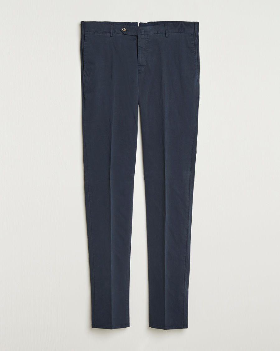 Herren | Hosen | PT01 | Slim Fit Cotton/Stretch Trousers Navy