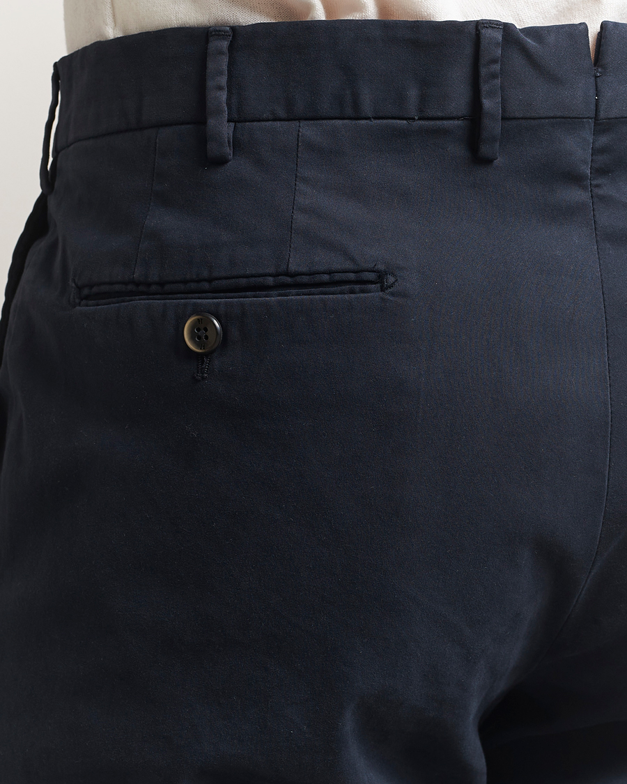 Herren | Hosen | PT01 | Slim Fit Cotton/Stretch Trousers Navy