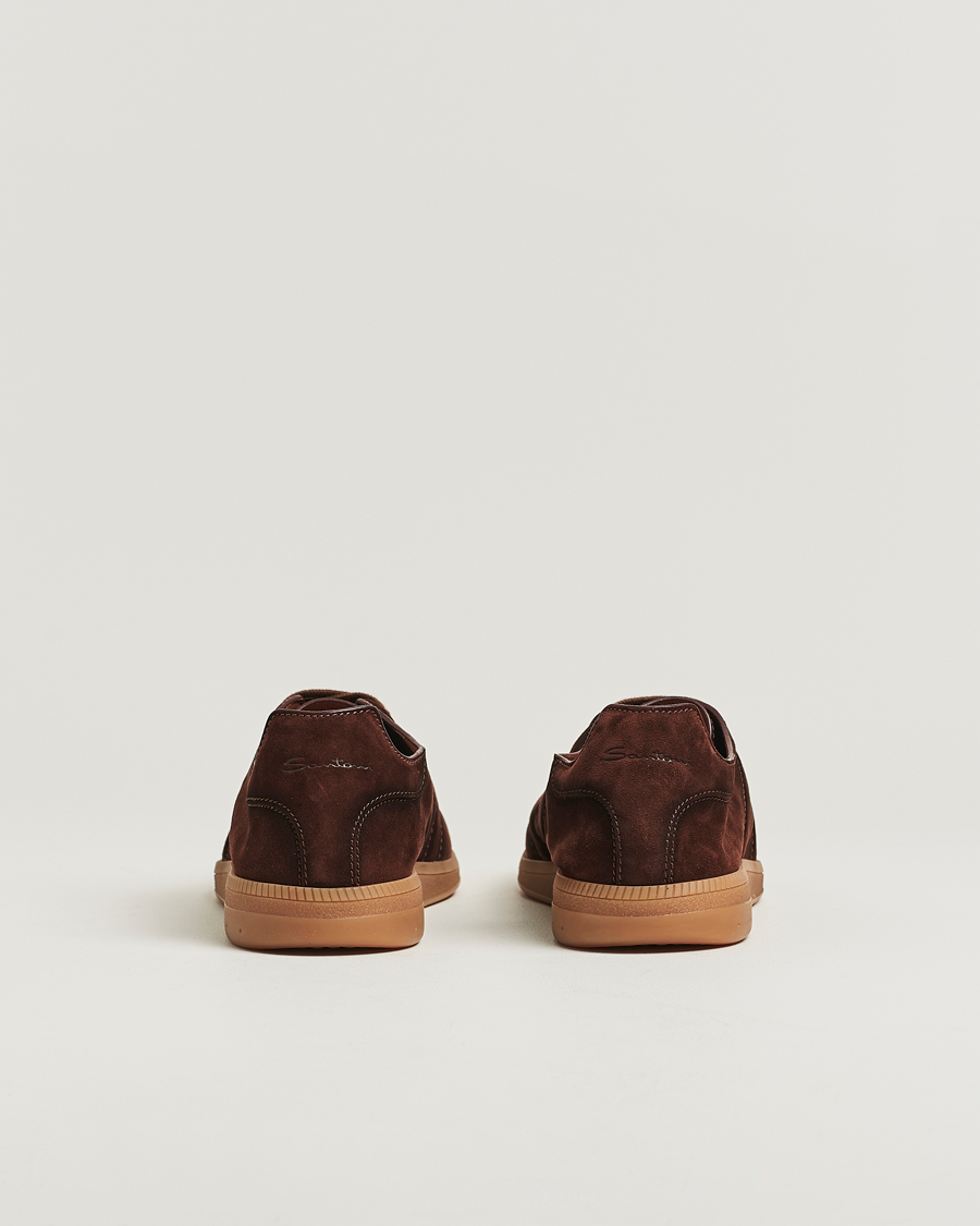 Herren | Sneaker | Santoni | Oly Sneakers Dark Brown Suede
