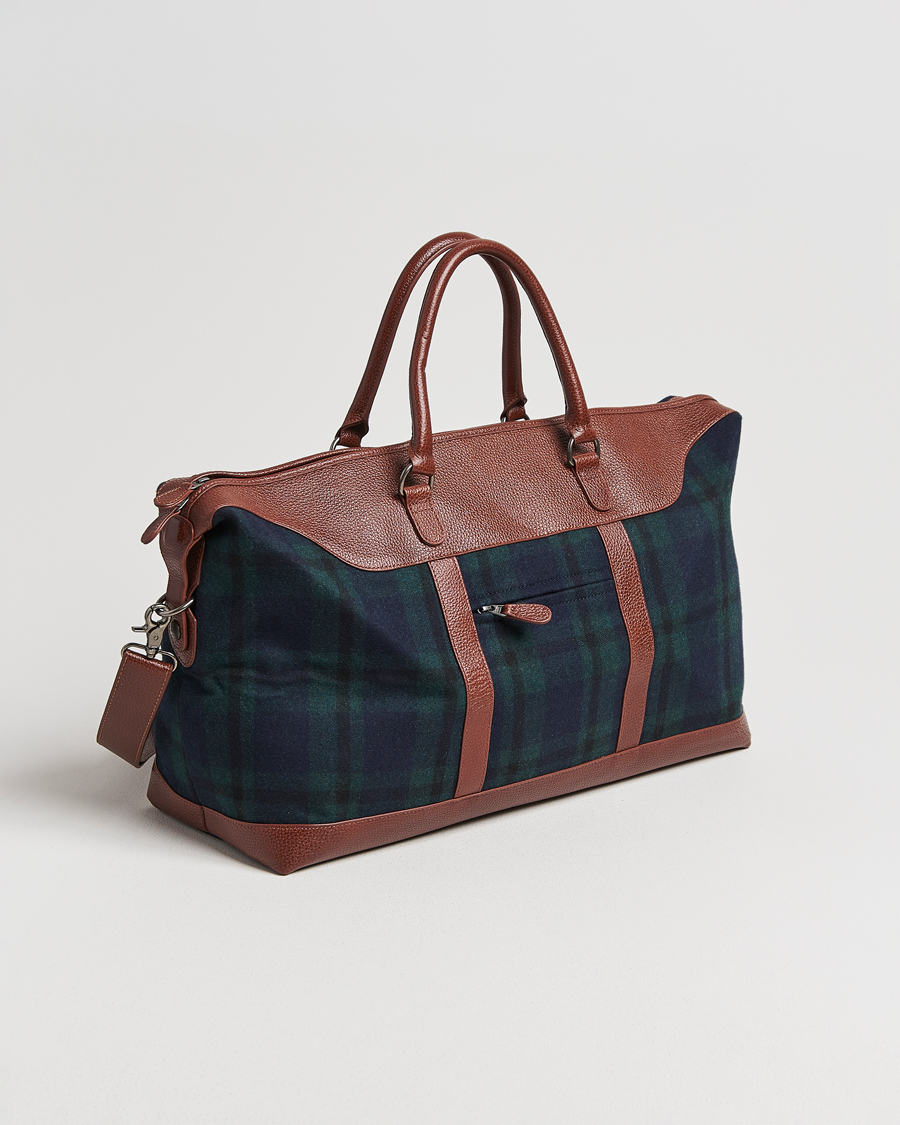 Herren | Pendleton Wool Weekend Bag Blackwatch Tartan | Pendleton | Wool Weekend Bag Blackwatch Tartan