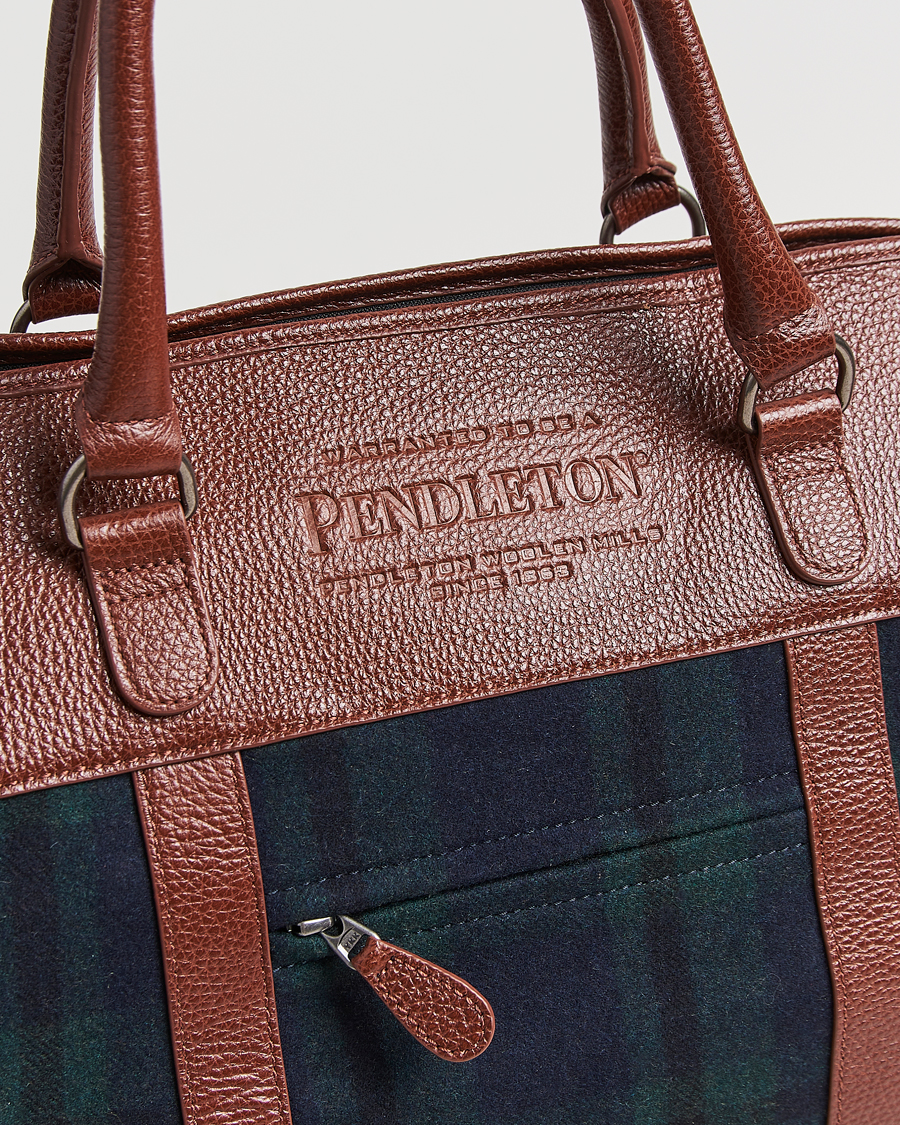 Herren | Pendleton Wool Weekend Bag Blackwatch Tartan | Pendleton | Wool Weekend Bag Blackwatch Tartan