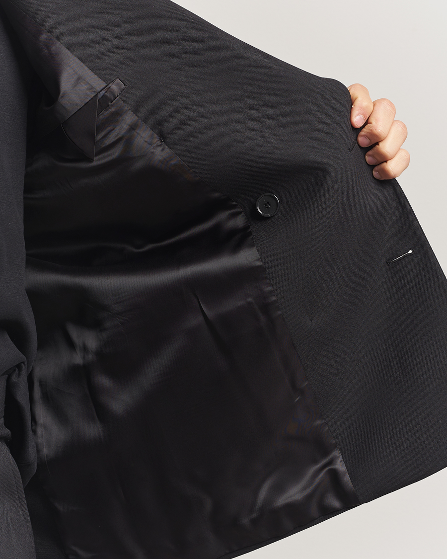 Herren | Sakkos | Filippa K | Michael Wool Double Breasted Blazer Black