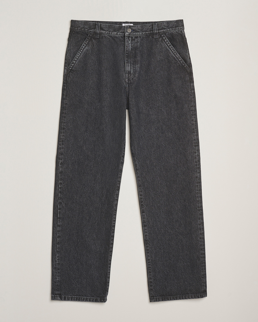 Herren | Jeans | Filippa K | Loose Fit Workwear Jeans Washed Black