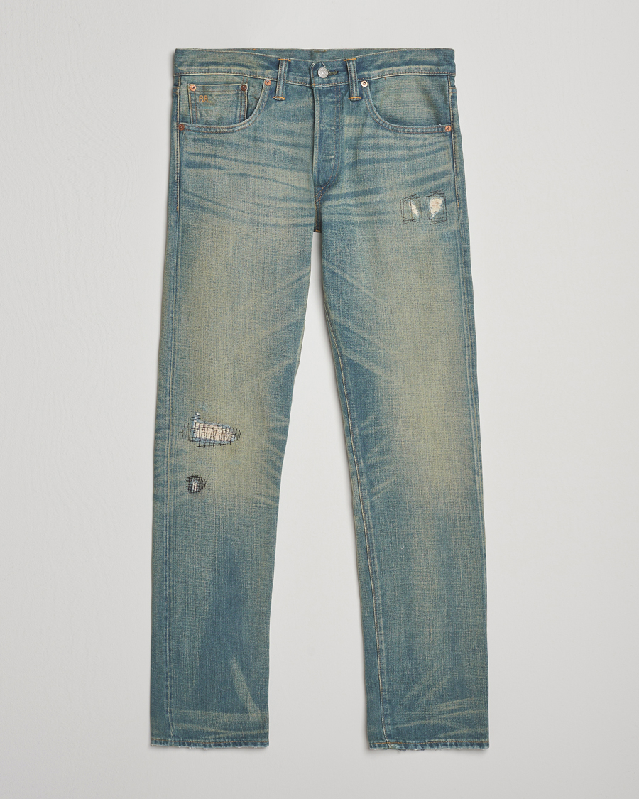 Herren | Jeans | RRL | Slim Fit 5-Pocket Denim Ridgway Wash
