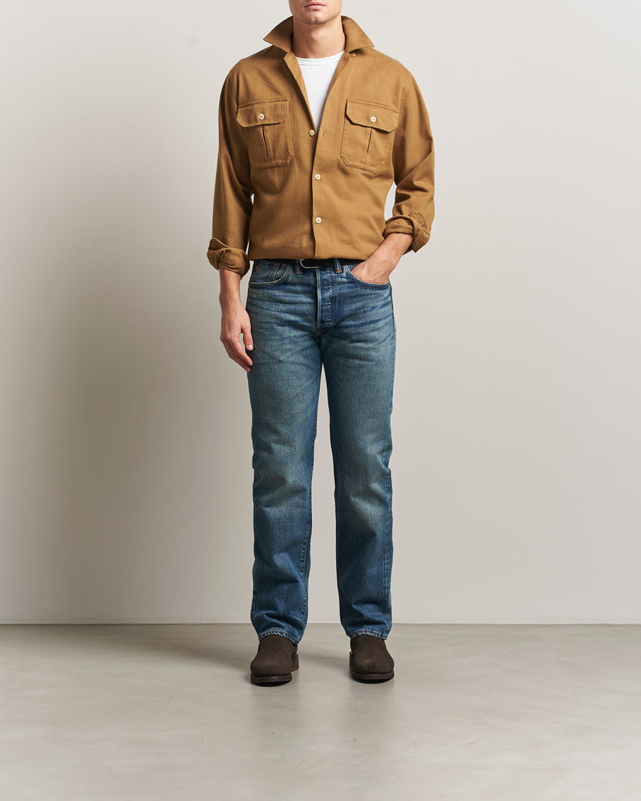 Herren | Jeans | RRL | Straight Leg 5-Pocket Denim Hillsview Wash