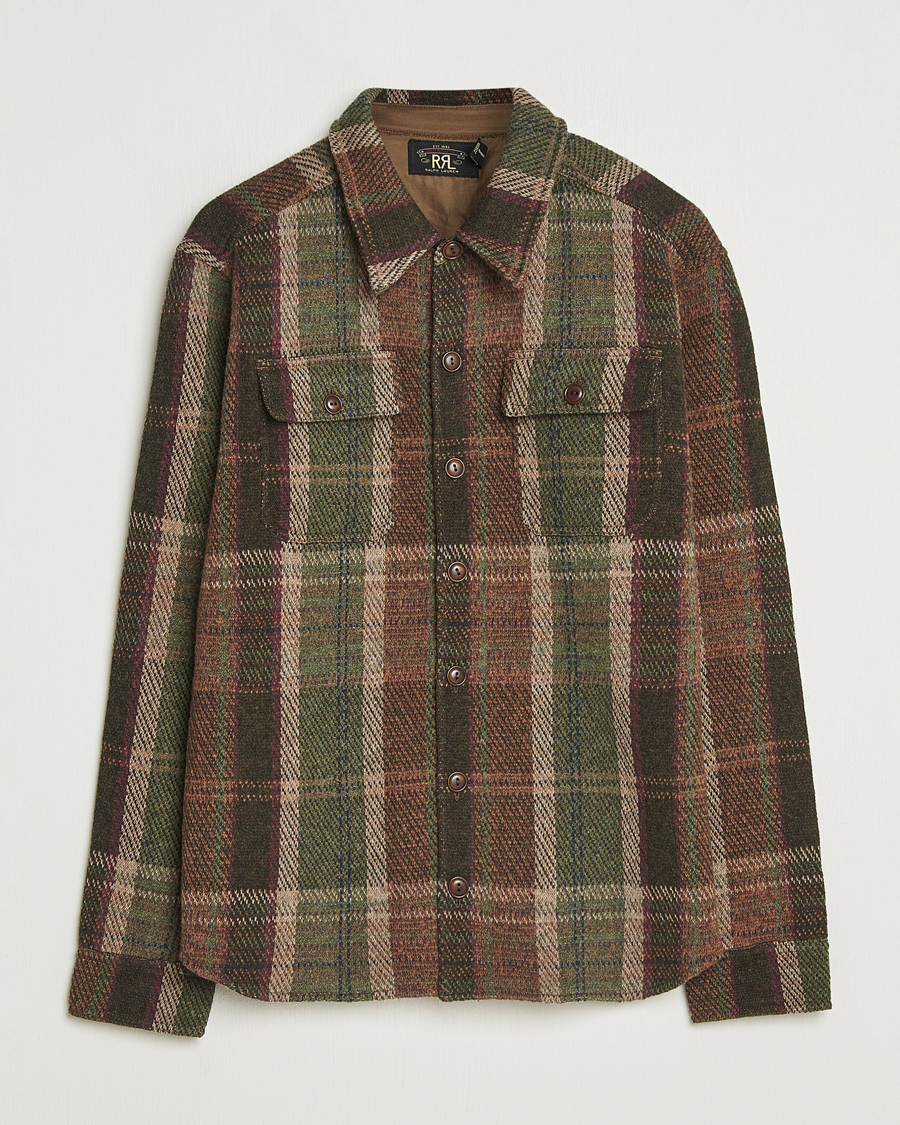 Herren | Jacken | RRL | Matlock Cashmere Shirt Jacket Olive