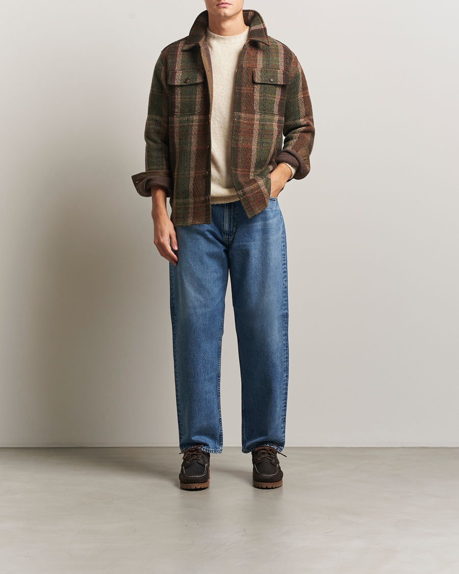 Herren | Jacken | RRL | Matlock Cashmere Shirt Jacket Olive