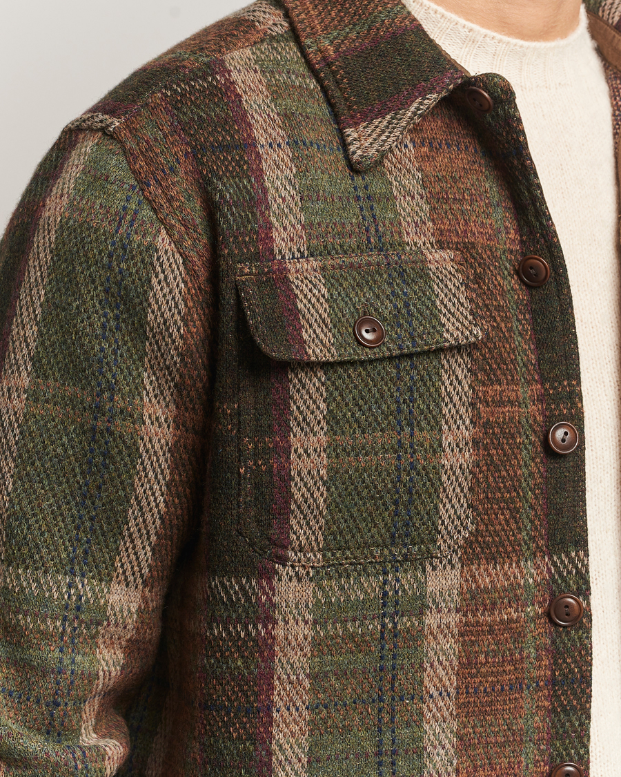 Herren | Jacken | RRL | Matlock Cashmere Shirt Jacket Olive