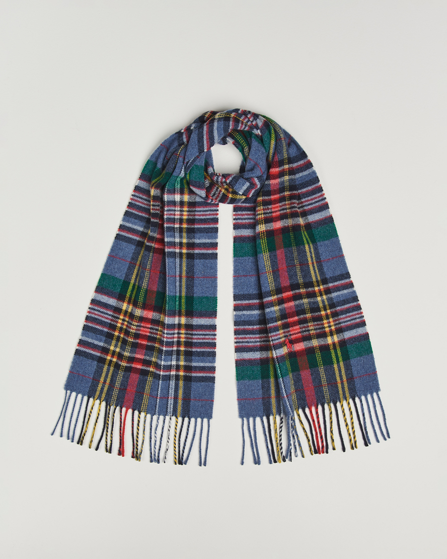 Herren | Schals | Polo Ralph Lauren | Classic Wool Scarf Blue Multi
